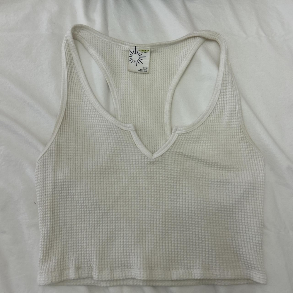 White Crop Top